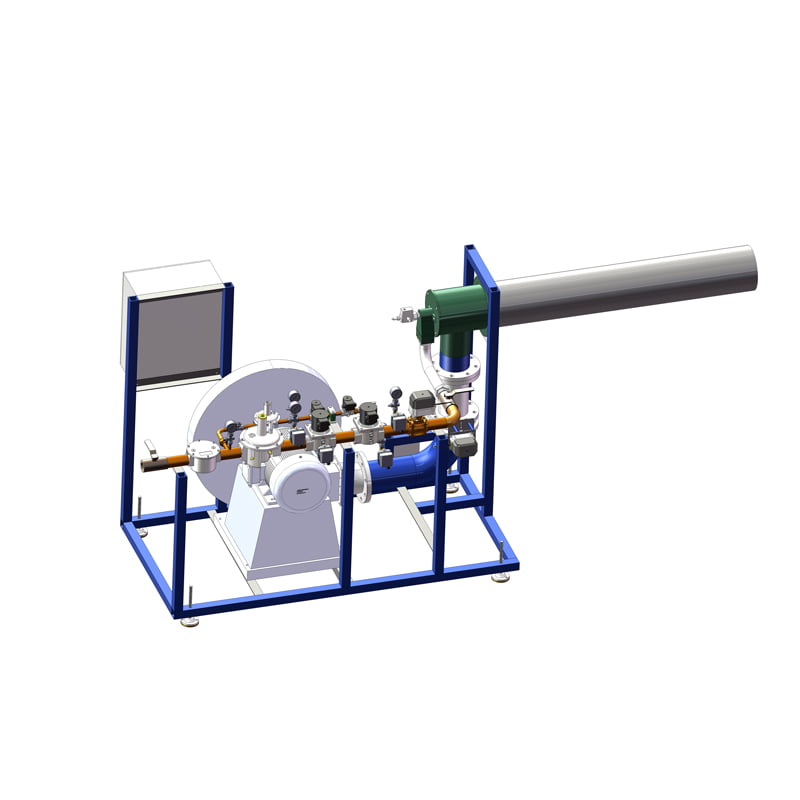 Non-standard Integrated Gas and Air Piping/Valve Manifold System (Valve Skid)