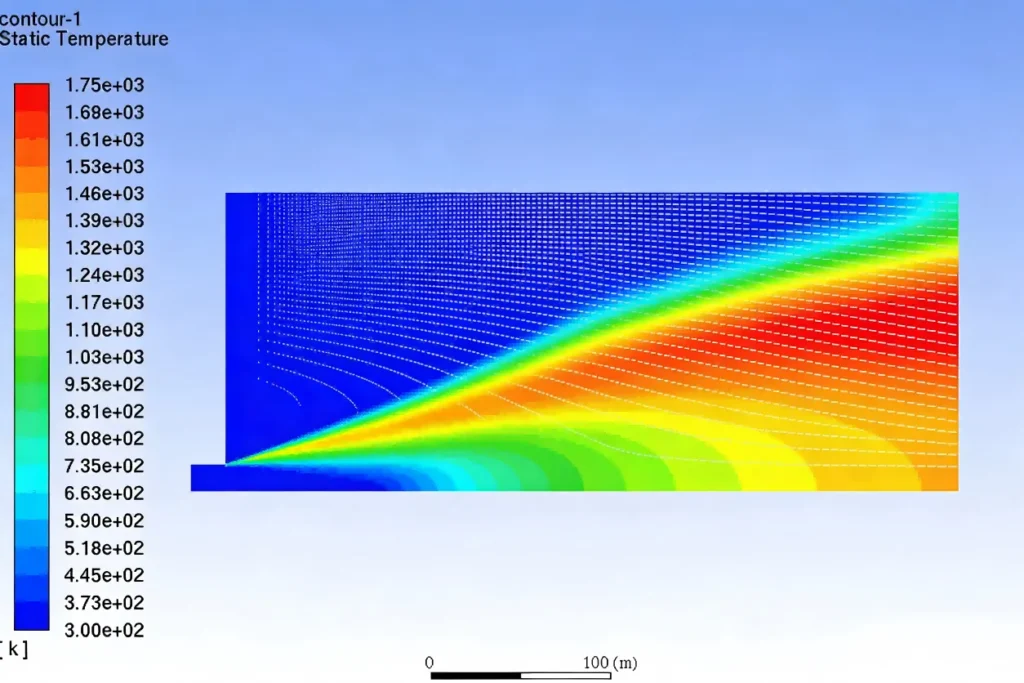 Tubular heater burner diagram