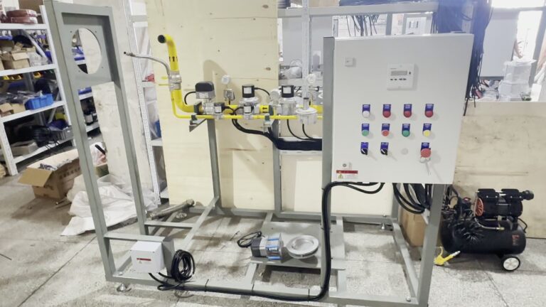 Extended skid-mounted 1,250,000 kcal/h combustion system for a waste-incineration project