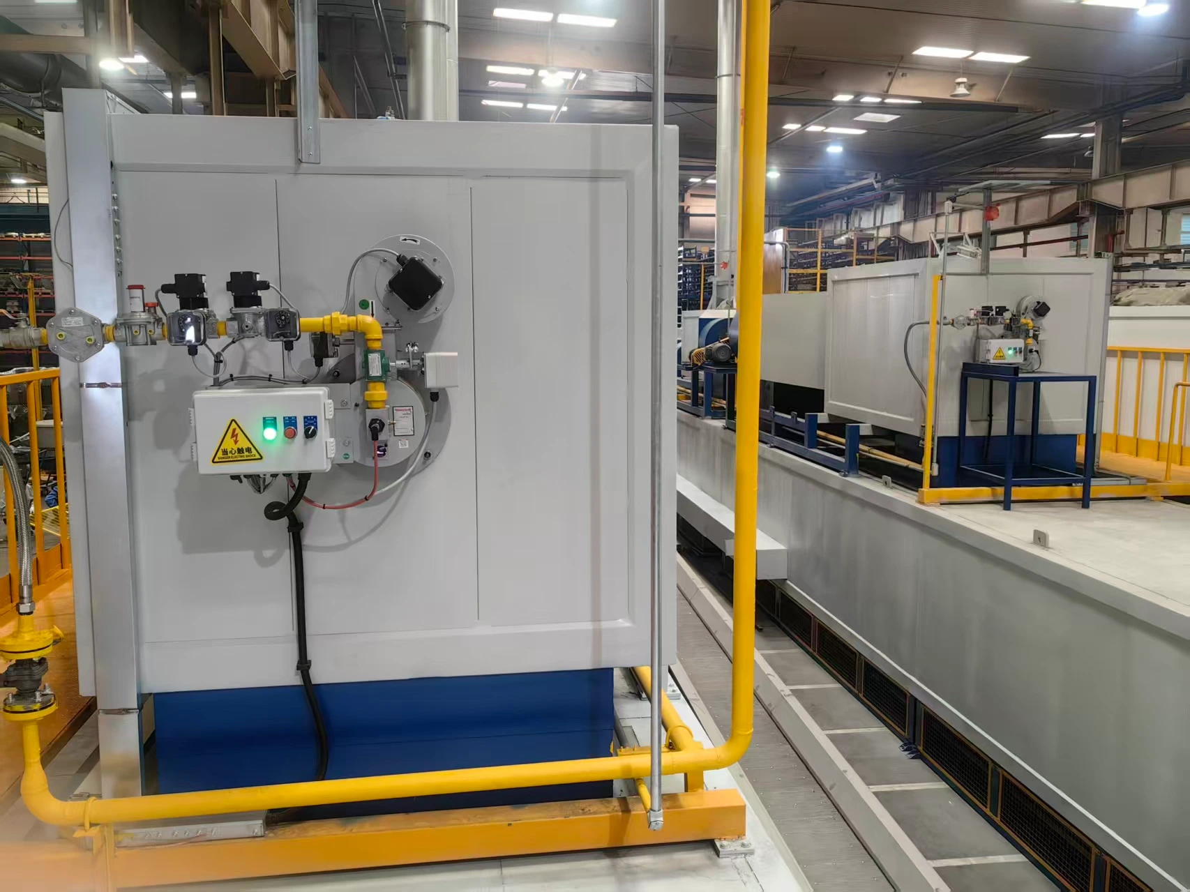 Industrial combustion system engineered by Heatflam